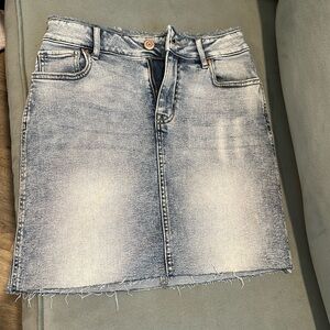 Denim skirt